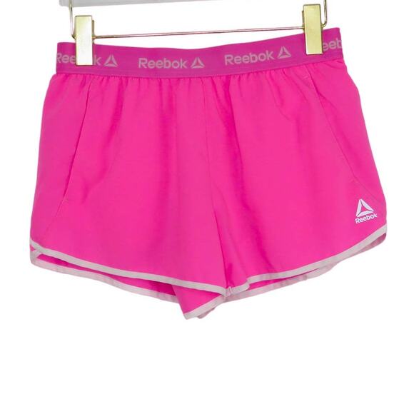 Reebok Hot Pink Primary Running Shorts Small - Picture 1 of 6